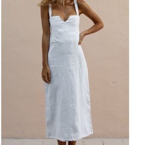POSSE Nina dress in white xs
